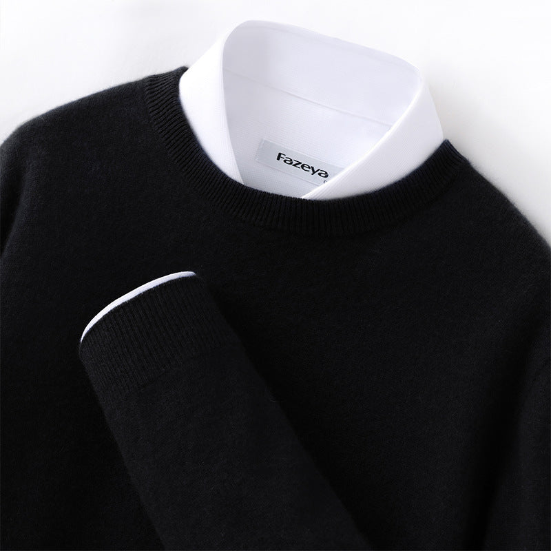 Cashmere-Blend Turtleneck