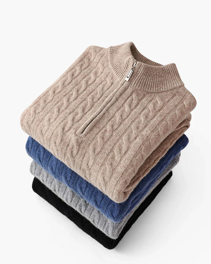Amalfi Woven Half Zip