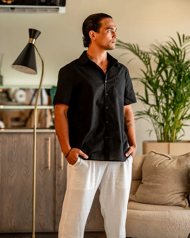 Riviera - Linen Shirt (Shortsleeve)