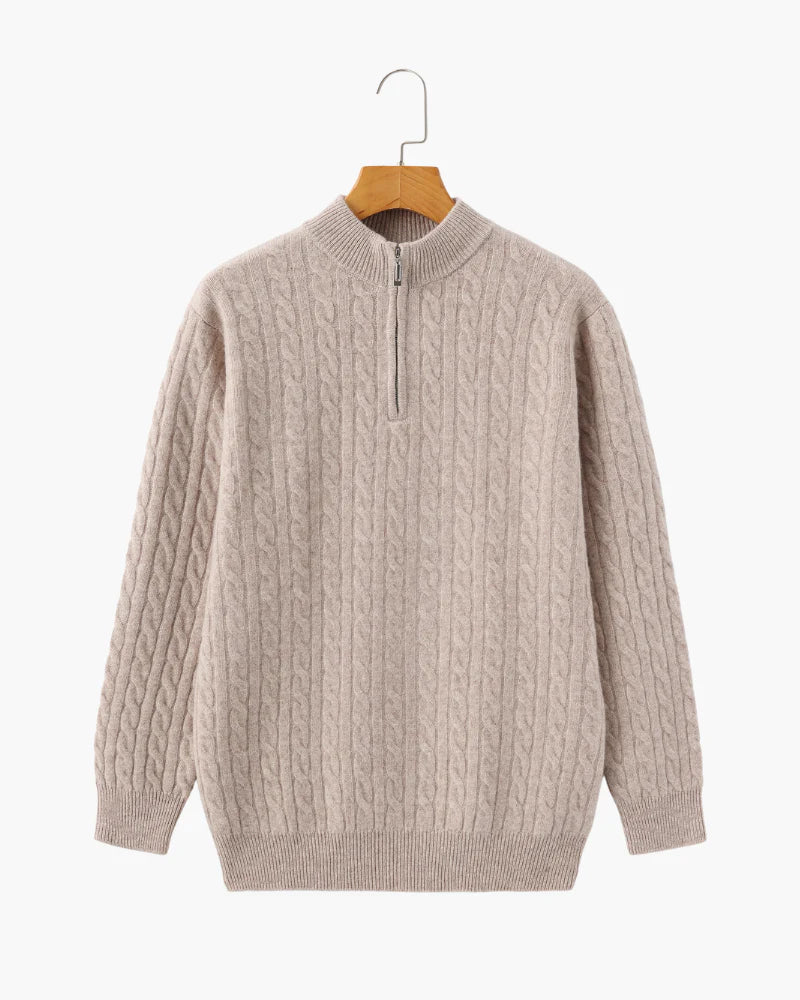 Amalfi Woven Half Zip