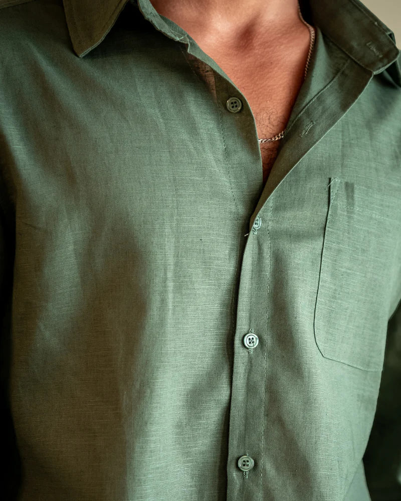 The Lusso Riviera Linen Shirt