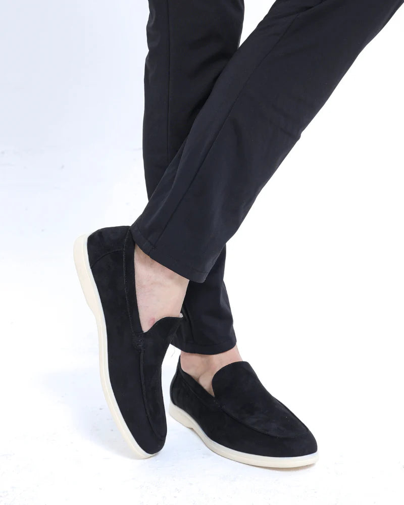 Antica Lusso Suede Loafers