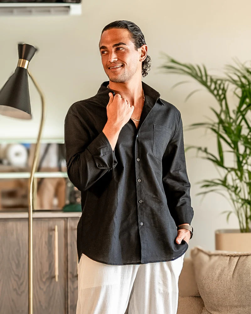 The Lusso Riviera Linen Shirt