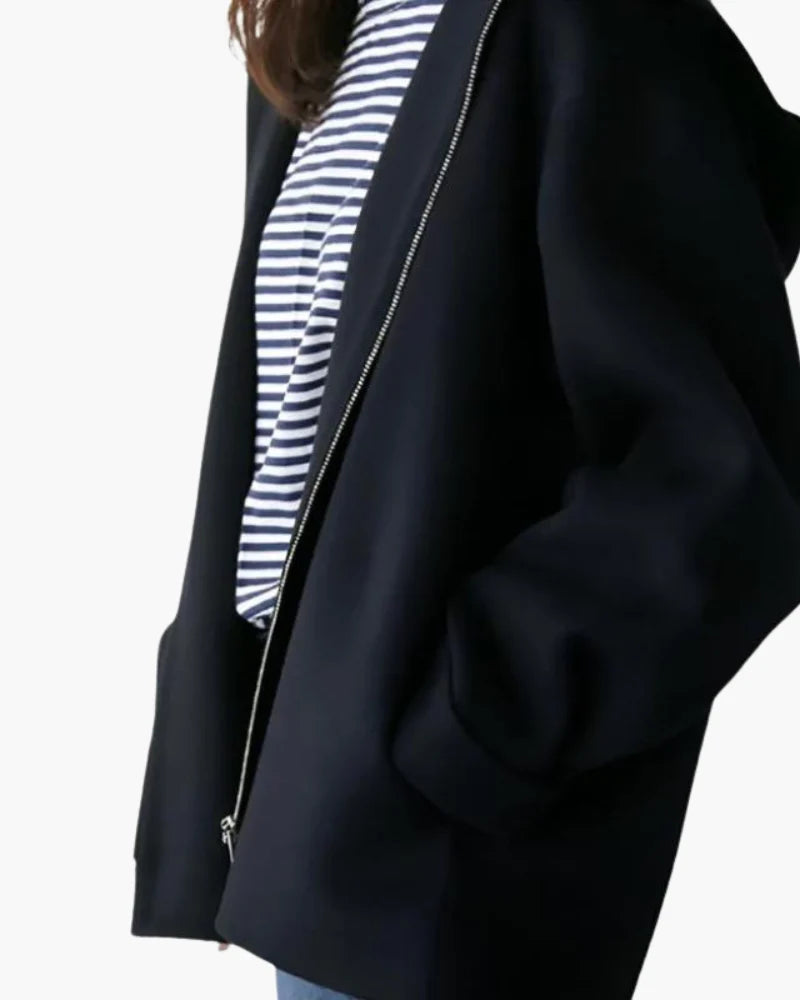 Cavalier Wool Zip Coat