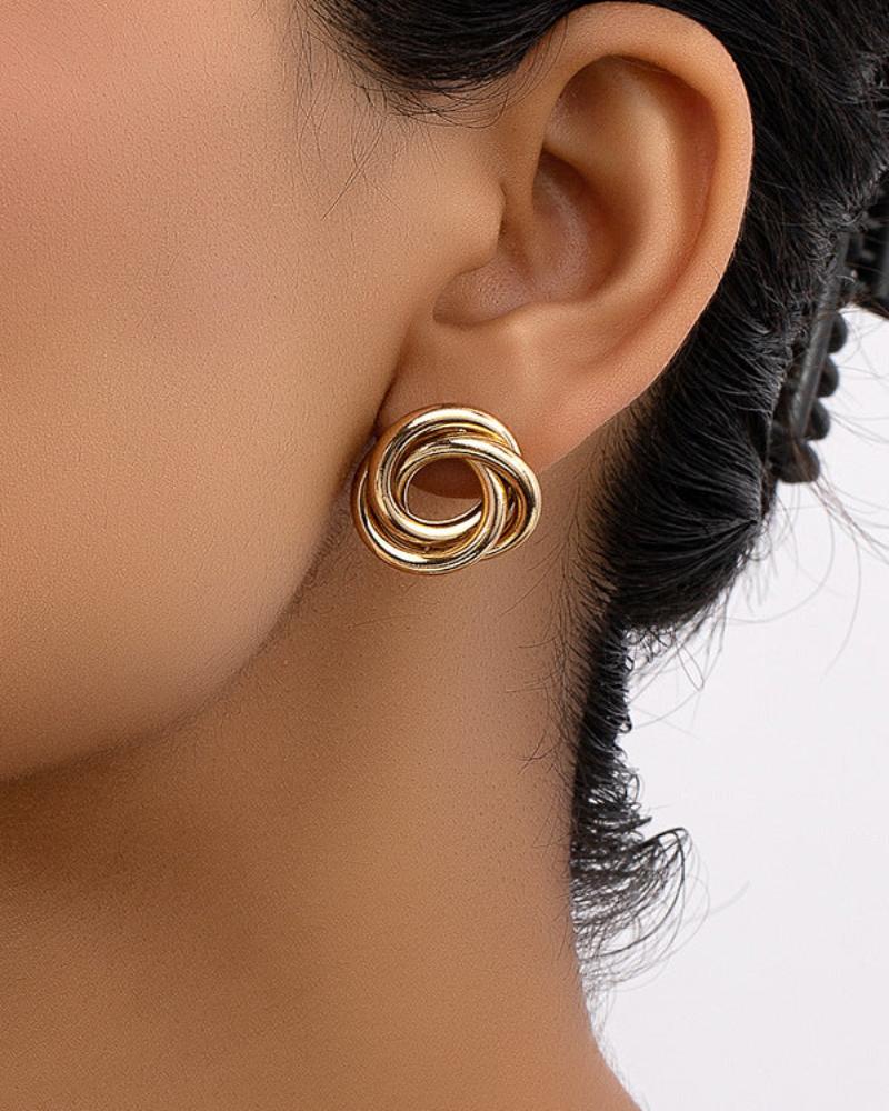 Valentina Knot Studs
