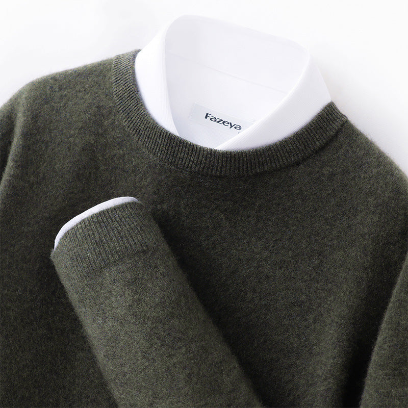 Cashmere-Blend Turtleneck