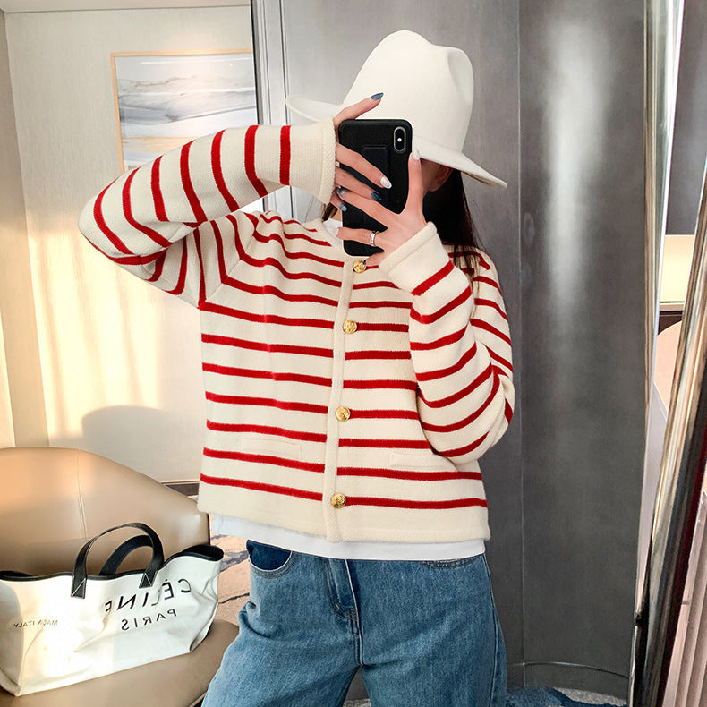 Savoy Striped Vest