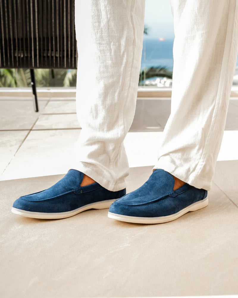 Antica Lusso Suede Loafers