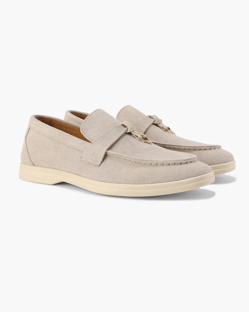 Antica Lusso Suede Lady Loafers
