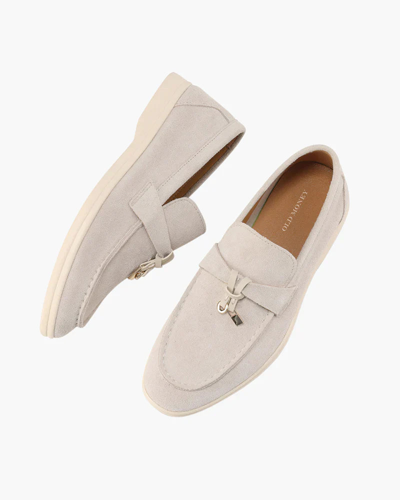 Antica Lusso Suede Lady Loafers