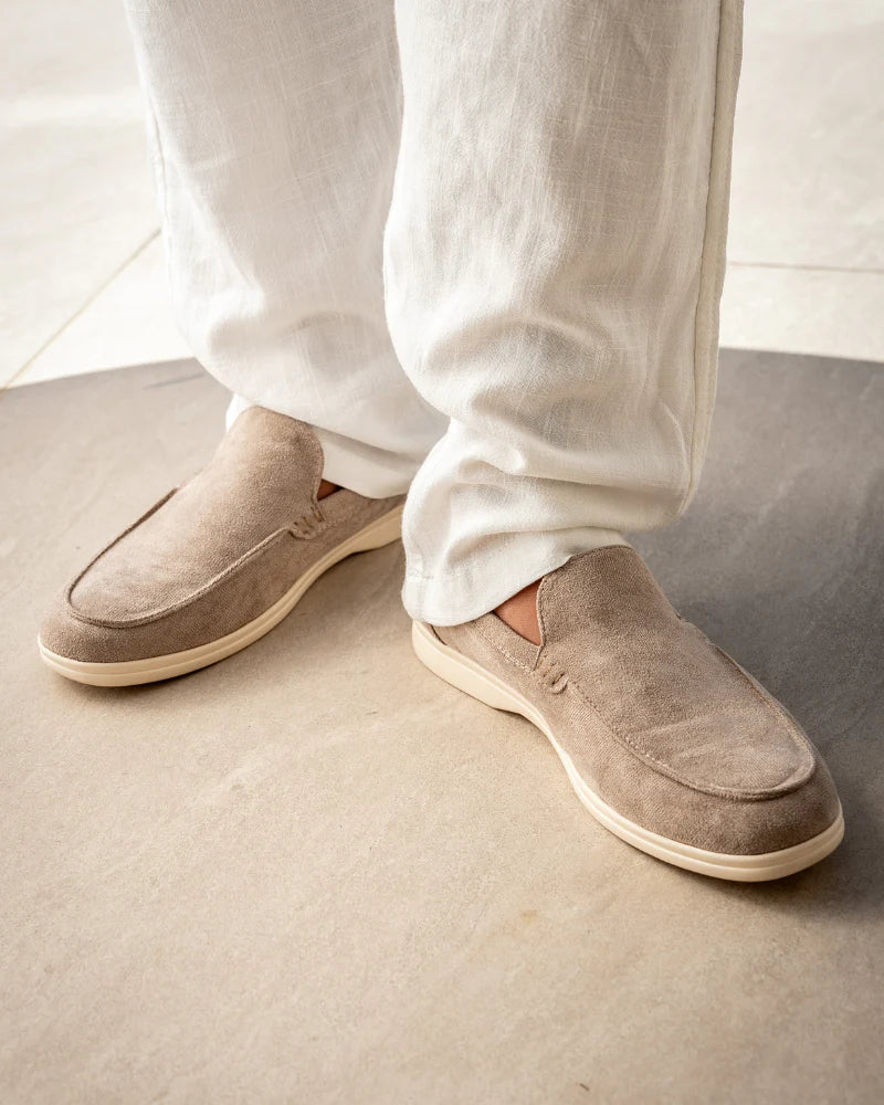 Antica Lusso Suede Loafers