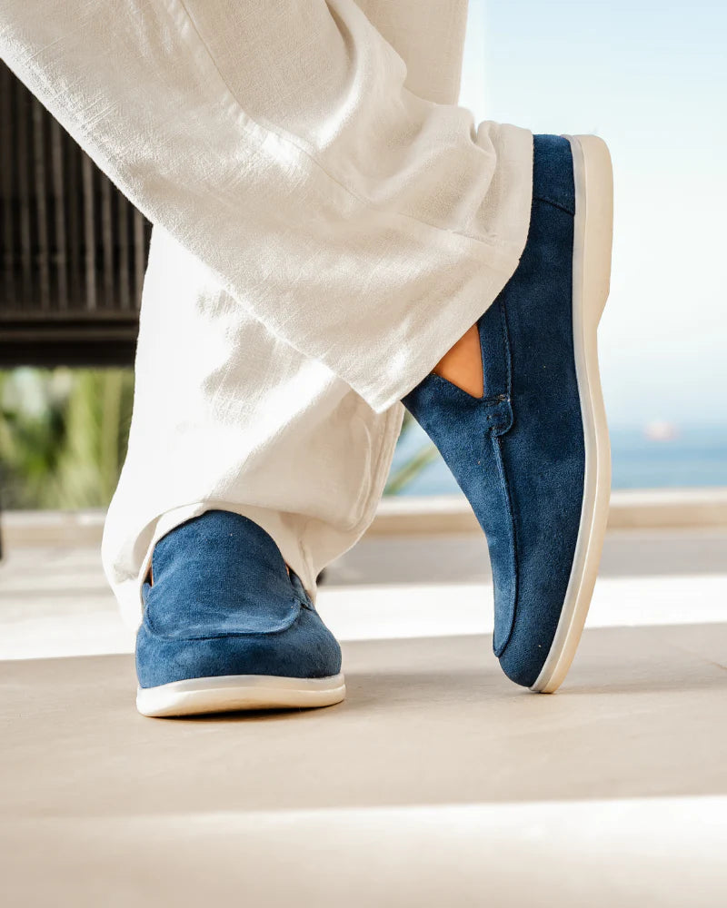 Antica Lusso Suede Loafers