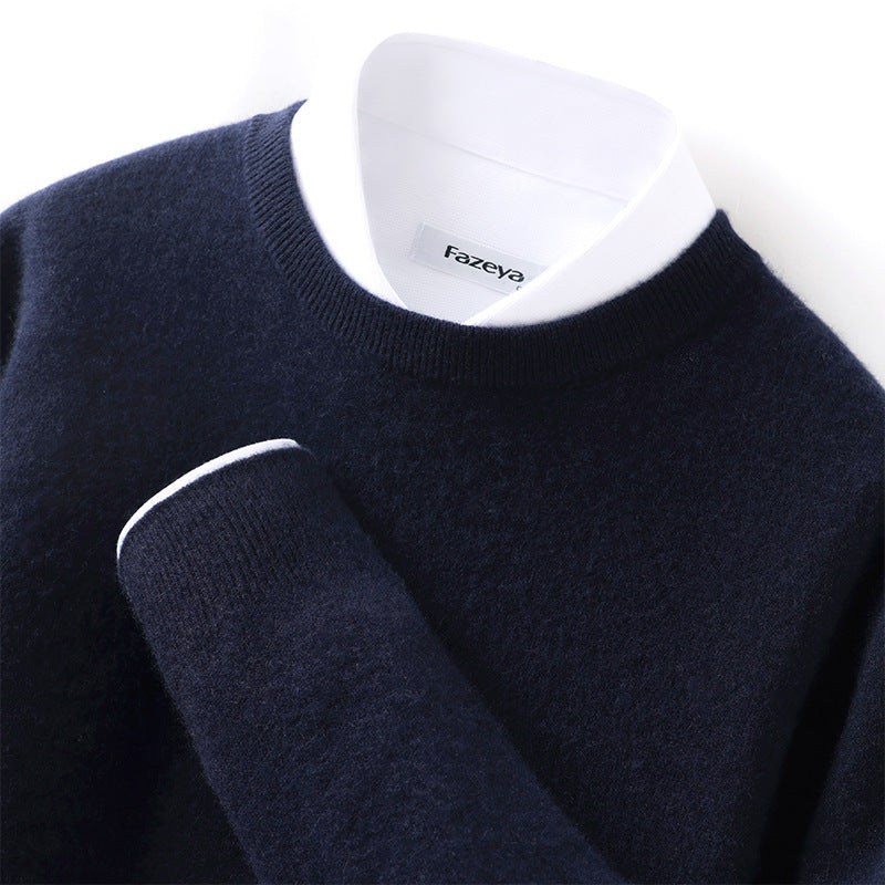 Cashmere-Blend Turtleneck