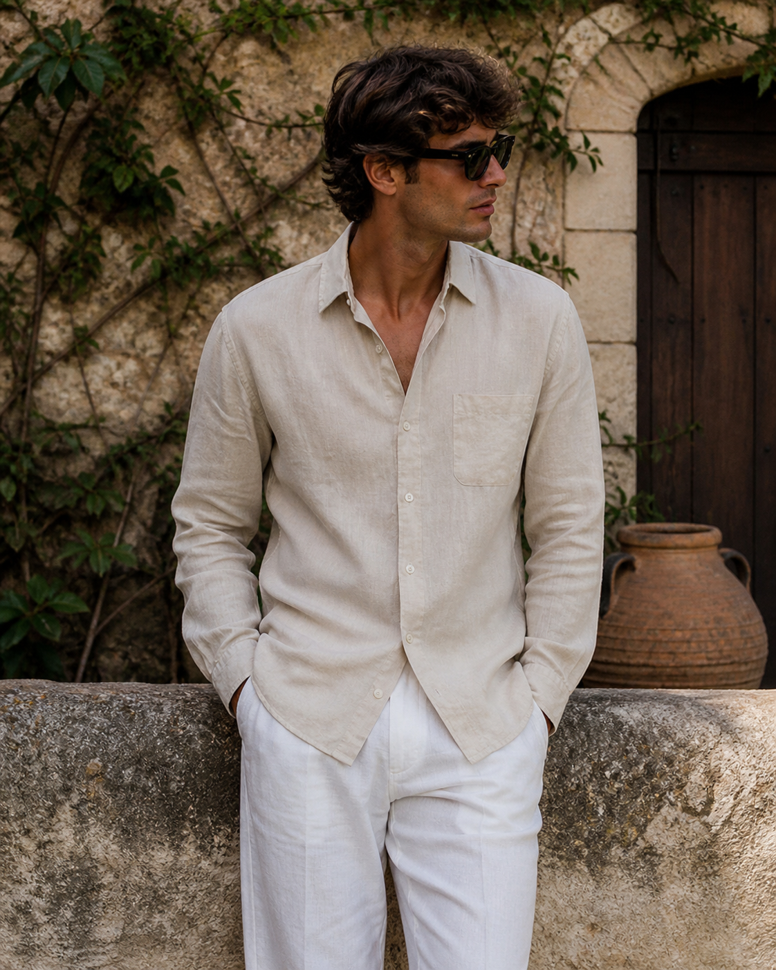 The Lusso Riviera Linen Shirt