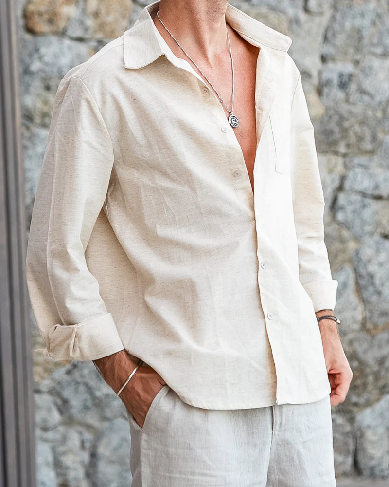 The Lusso Riviera Linen Shirt