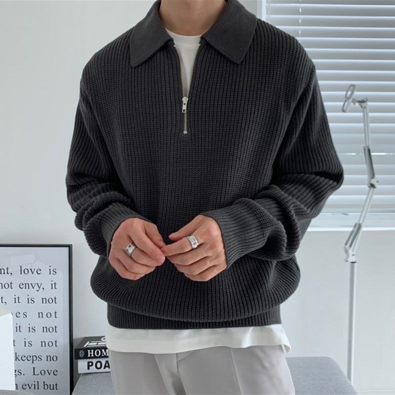 Caden Half Zip Sweater