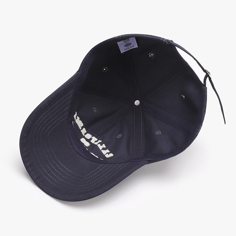 Casual Letter Embroidery Men And Women Baseball Cap