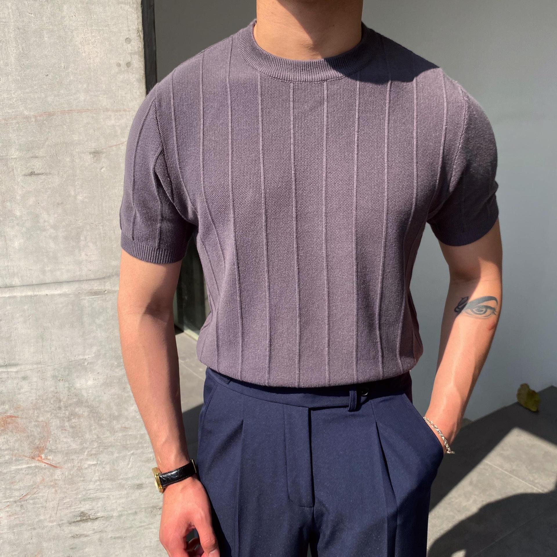 Milan Ribbed T-Shirt